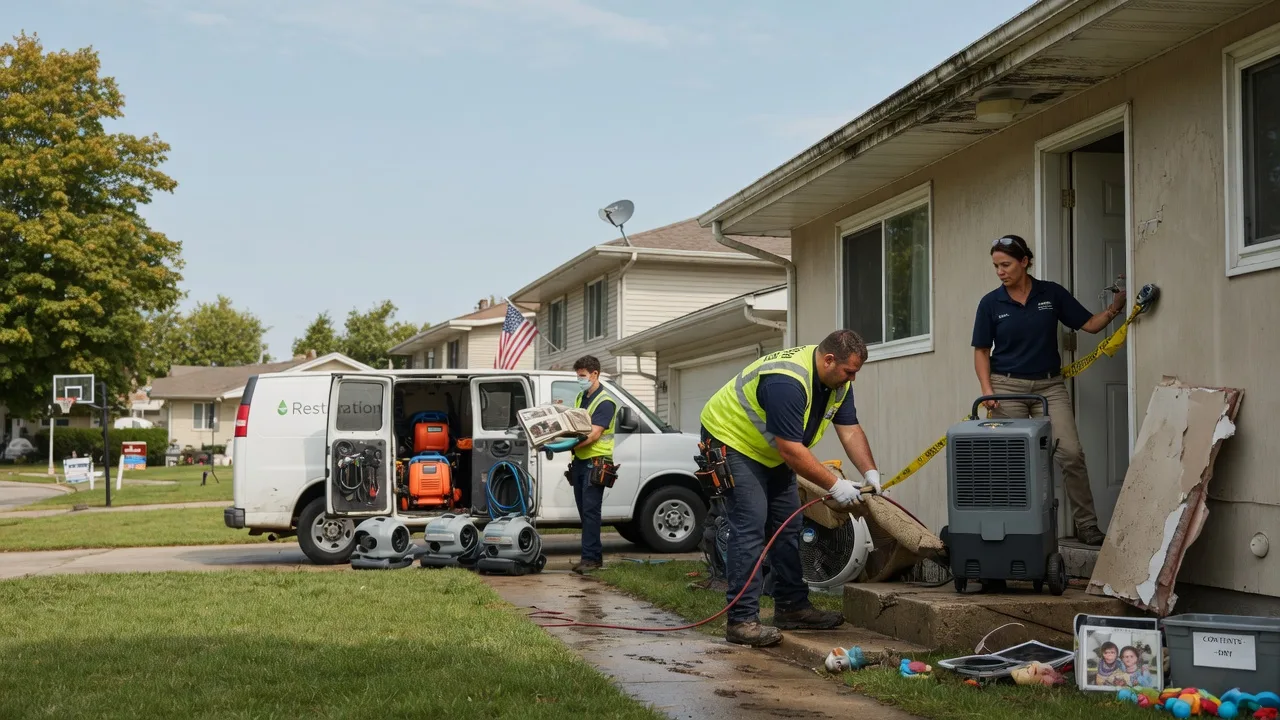 Water Damage Restoration in Line Lexington, PA near me